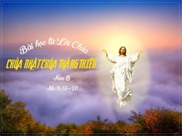 Bài học từ Lời Chúa_Chúa Nhật Chúa Thăng Thiên_Mc 16:15-20