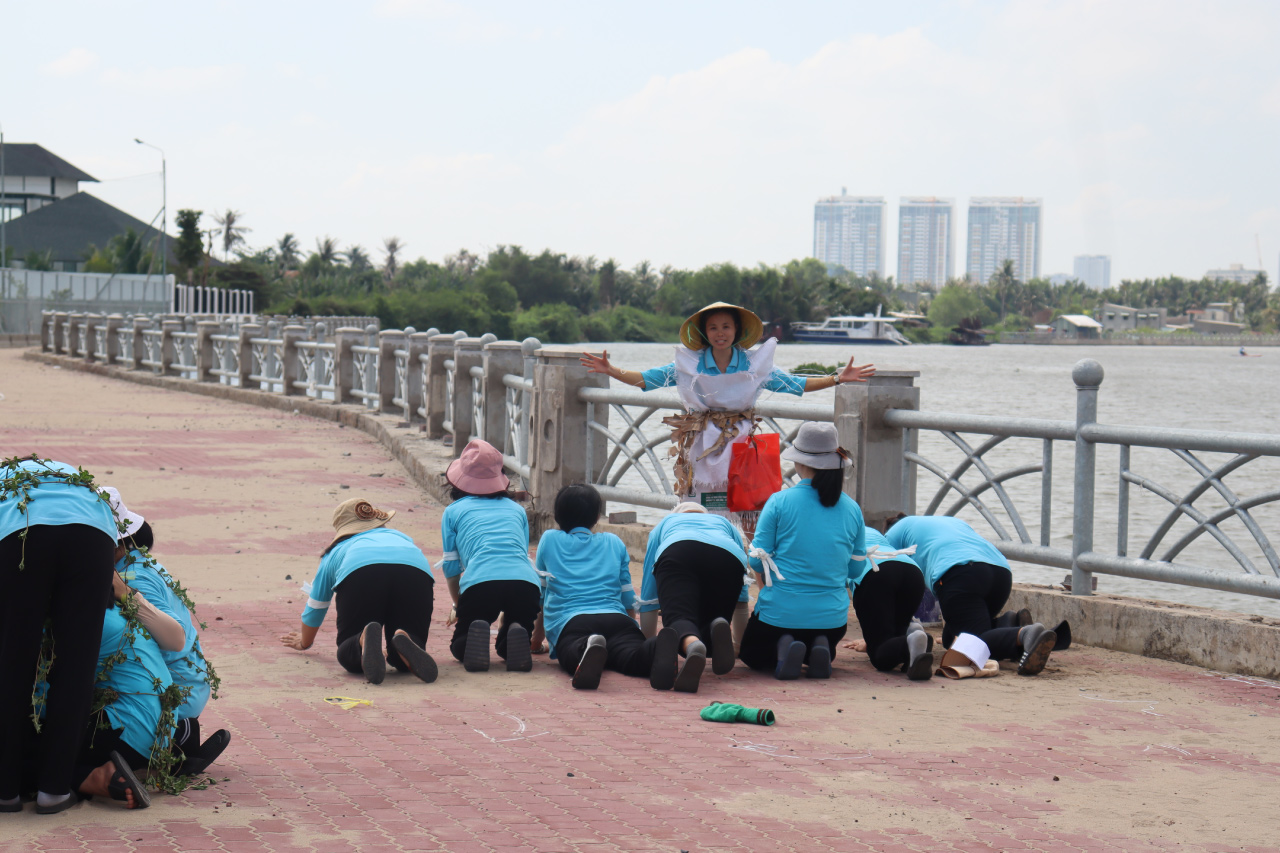 Hình anh: Chị Em Thỉnh viện, Tập Viện và học viện Nữ La San chơi chung dịp 01/05/2021