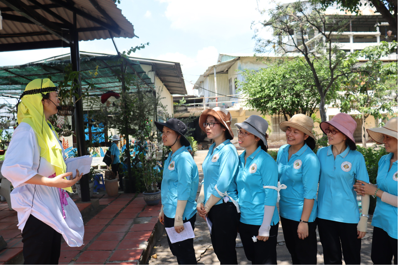 Hình anh: Chị Em Thỉnh viện, Tập Viện và học viện Nữ La San chơi chung dịp 01/05/2021