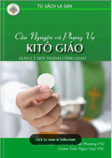 Sách Giáo Lý Của Hôi Thánh Công Giáo_Phần IV: Cầu Nguyện Và Phụng Vụ Ki-tô Giáo
