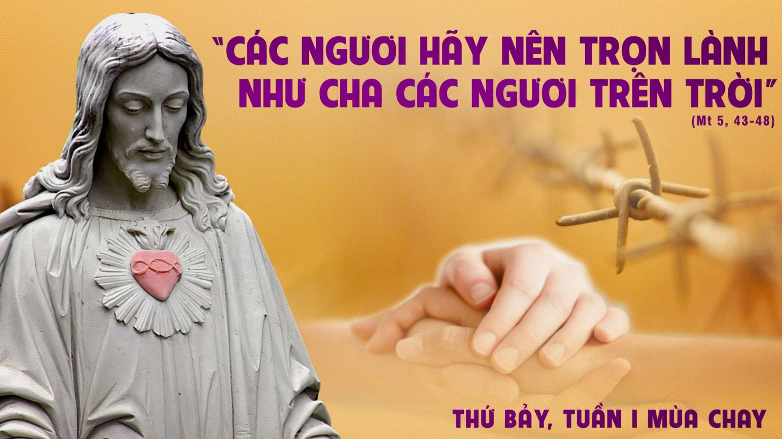 Hạt giống nảy mầm_  Thứ 7 Tuần I MC (B)_Mt 5,43-48