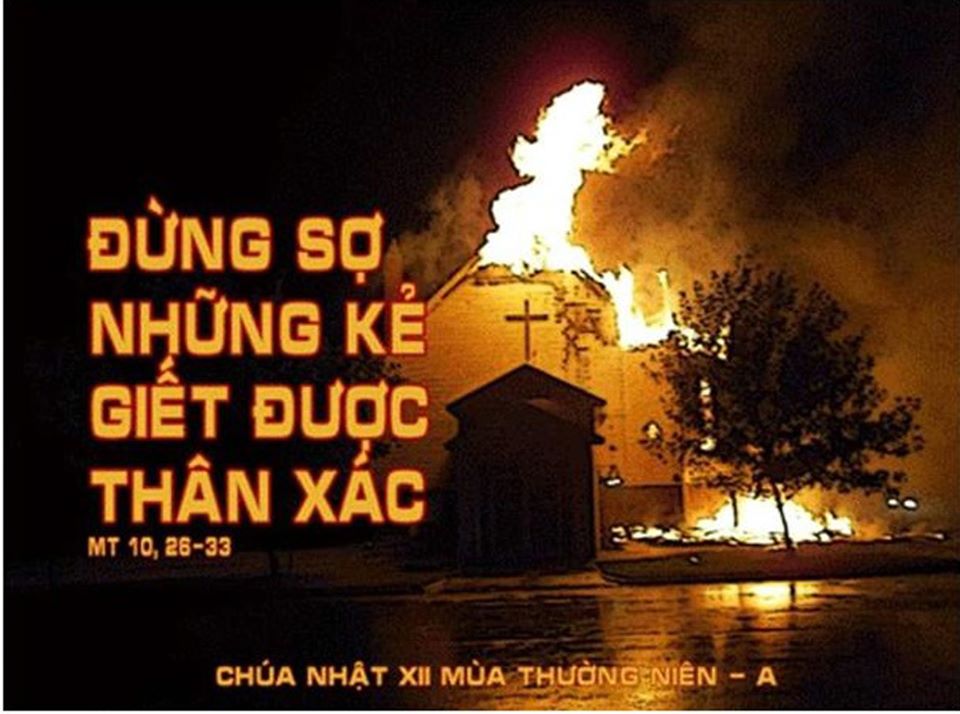 Bài Học Từ Lời Chúa _ Chúa Nhật 12 TN A_ Mt 10:26-33
