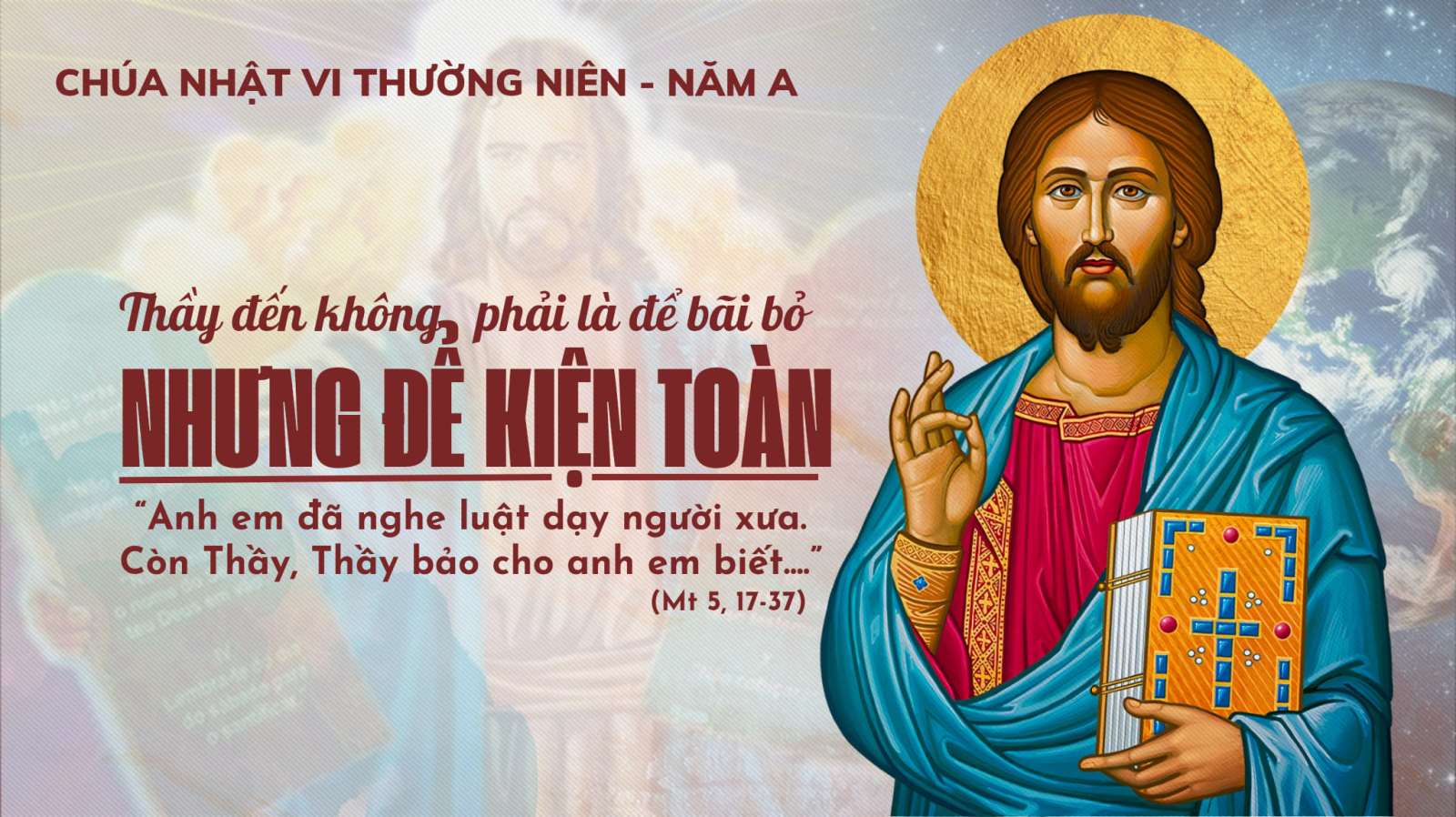 Bài Học Từ Lời Chúa _ Chúa Nhật 6 TN A_ Mt 5:17-37