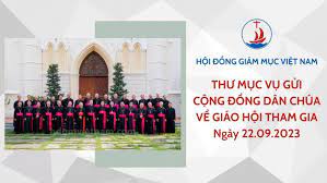 Hội đồng Giám mục Việt Nam: Thư mục vụ gửi cộng đồng Dân Chúa về Giáo hội tham gia