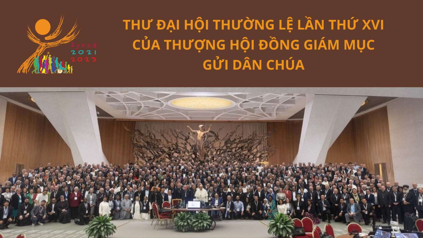 Thư của Đại hội thường lệ lần thứ XVI của Thượng Hội đồng Giám mục gửi Dân Chúa